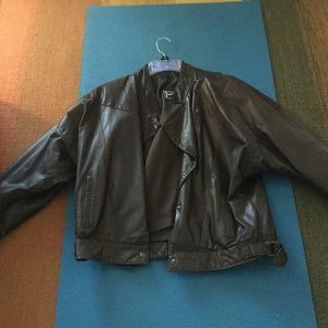 Ladies leather jacket